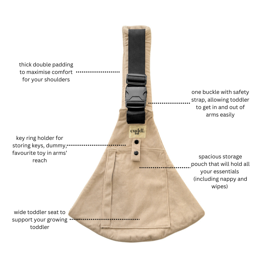 Sand Toddler Carrier